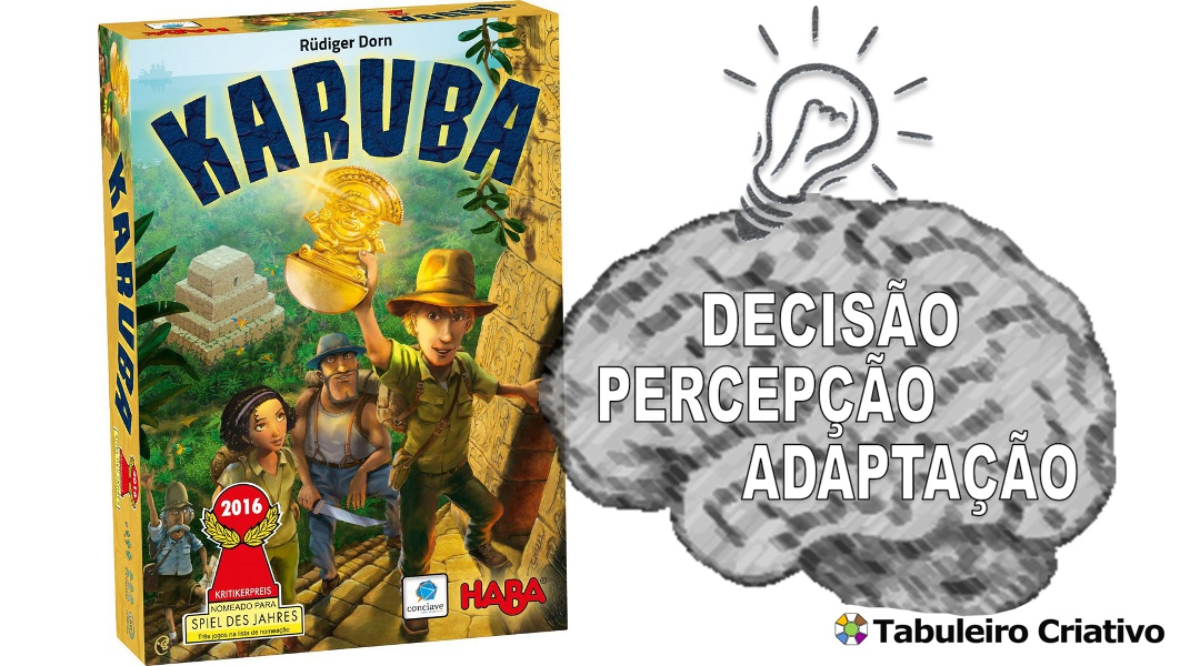 Imagem ilustrativa das habilidades exercitadas durante o jogo Karuba 