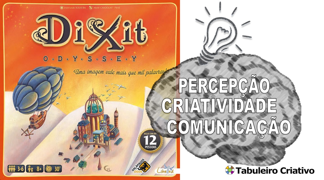 Imagem ilustrativa das habilidades exercitadas durante o jogo Dixit Odyssey 