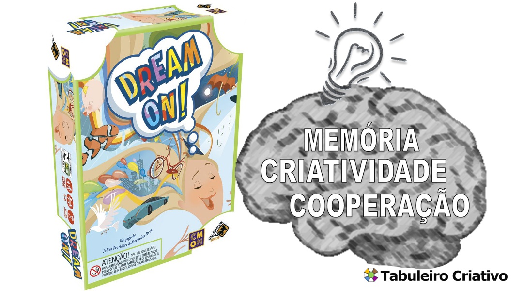 Imagem ilustrativa das habilidades exercitadas durante o jogo Dream On 